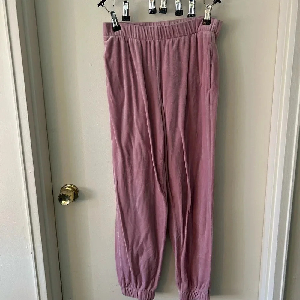 😍Hollister size small velvet sweatpants